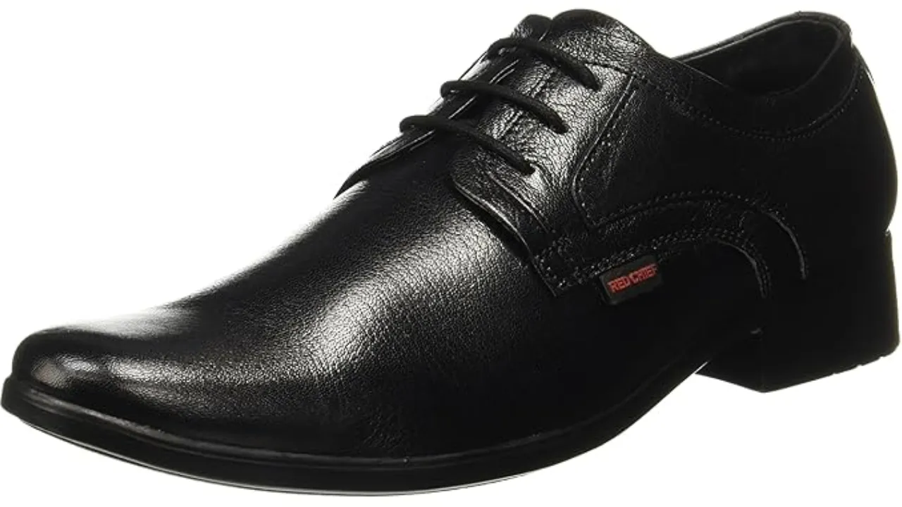 Red Chief Genuine Leather Derby Lace Up Formal Shoes