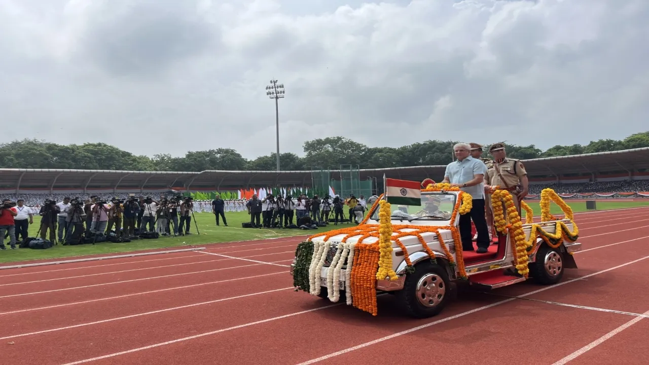kailash gahlot flag hoist