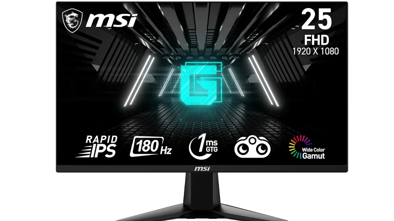 MSI G255F 24.5 Inch FHD Gaming Monitor