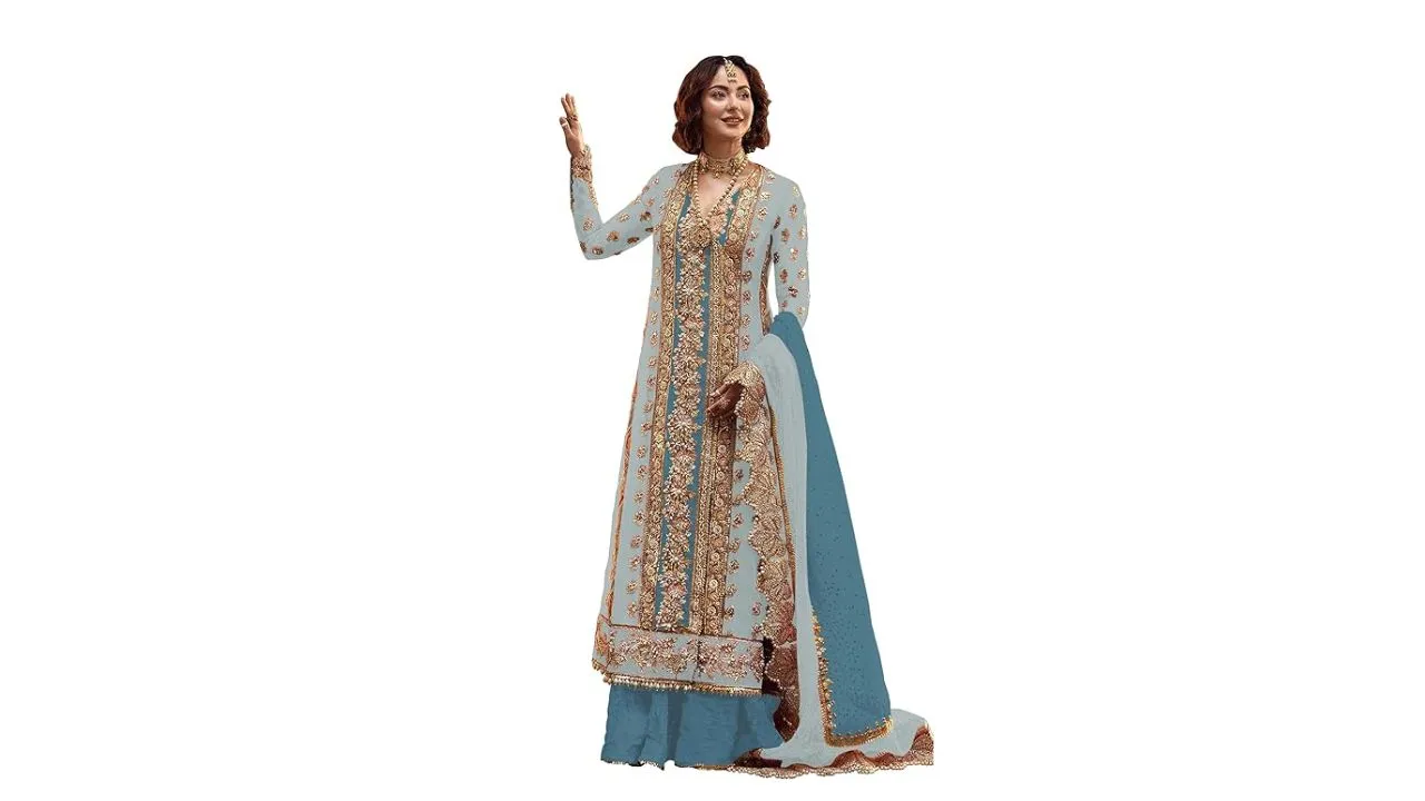 RUDRAPRAYAG Women's Anarkali Suit