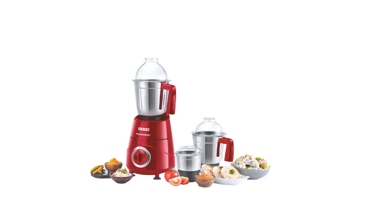 USHA Thunderbolt 800-Watt Mixer Grinder