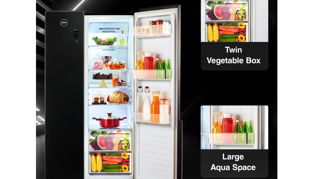 Godrej 564 L Side-By-Side Refrigerator