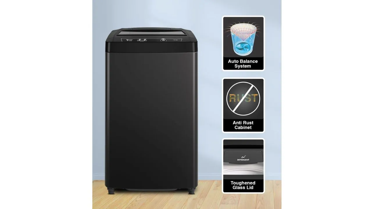 Godrej 7 Kg 5 Star I-Wash Technology Fully Automatic Top Load Washing Machine