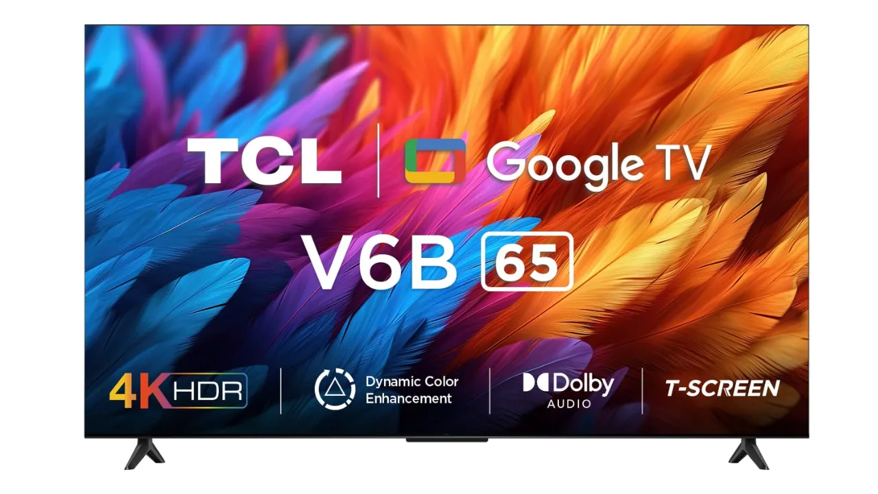 TCL 164 cm (65 inches) Metallic Bezel-Less Series 4K Ultra HD Smart LED Google TV 