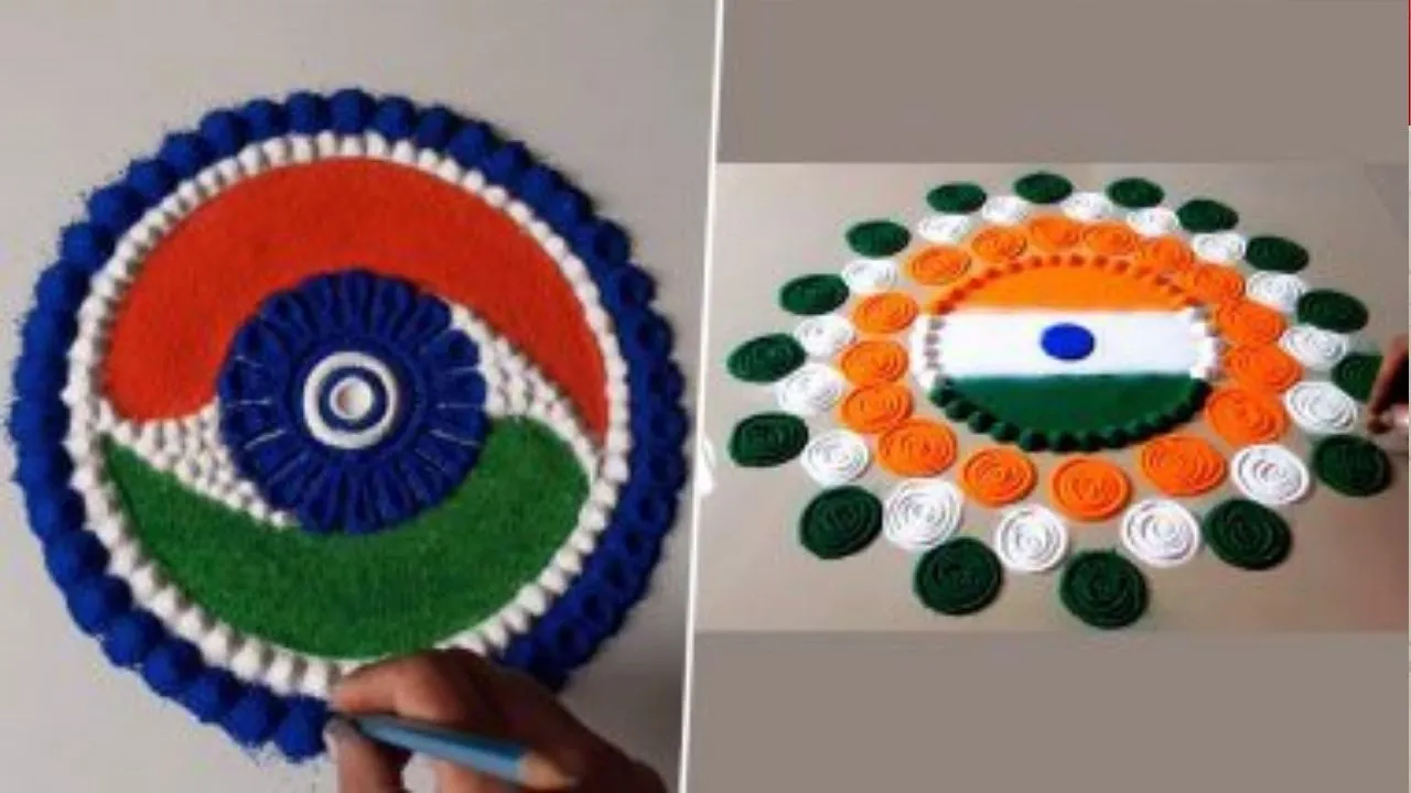 Independence Day Rangoli Design1