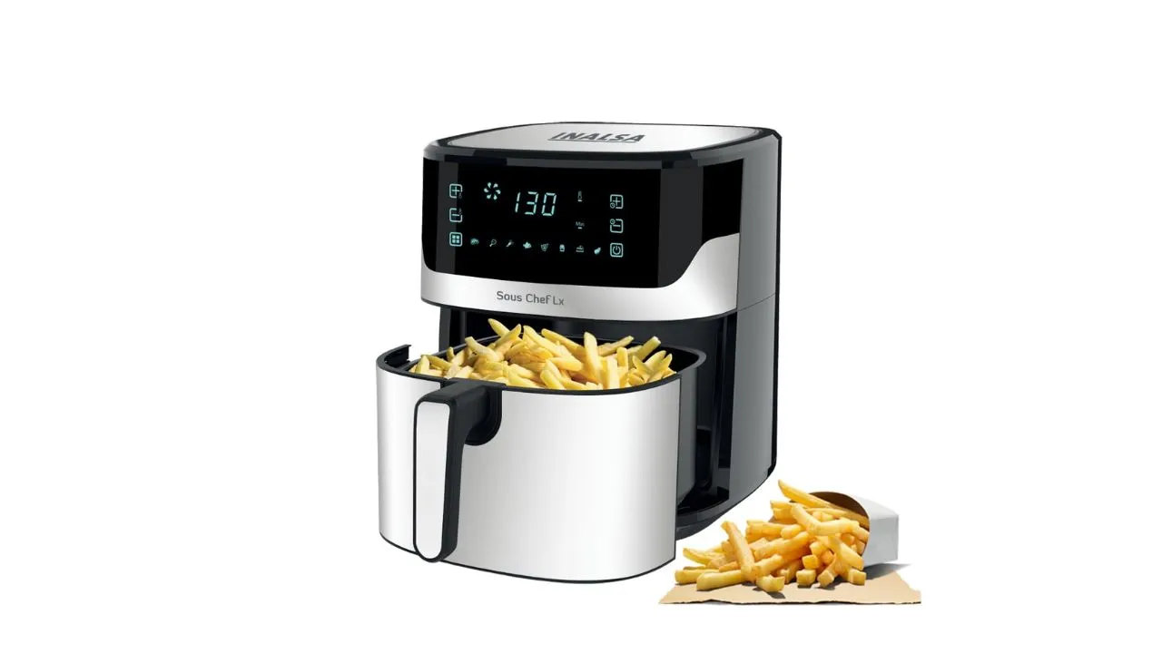 INALSA Air Fryer for Home 6.5L Capacity