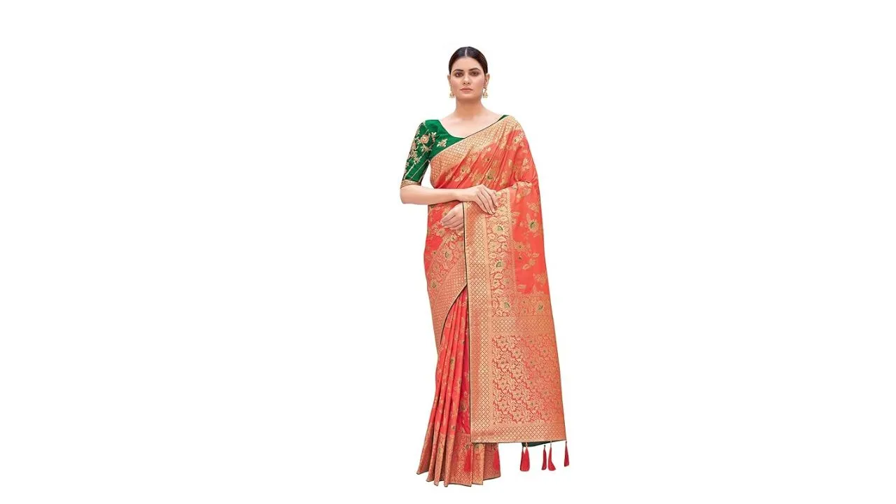 Monjolika Fashion Womens Saree 