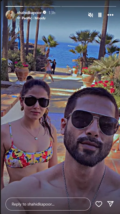 Shahid Kapoor  vacation Pics 1