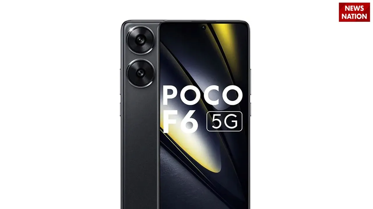 POCO F6 5G (Black) 