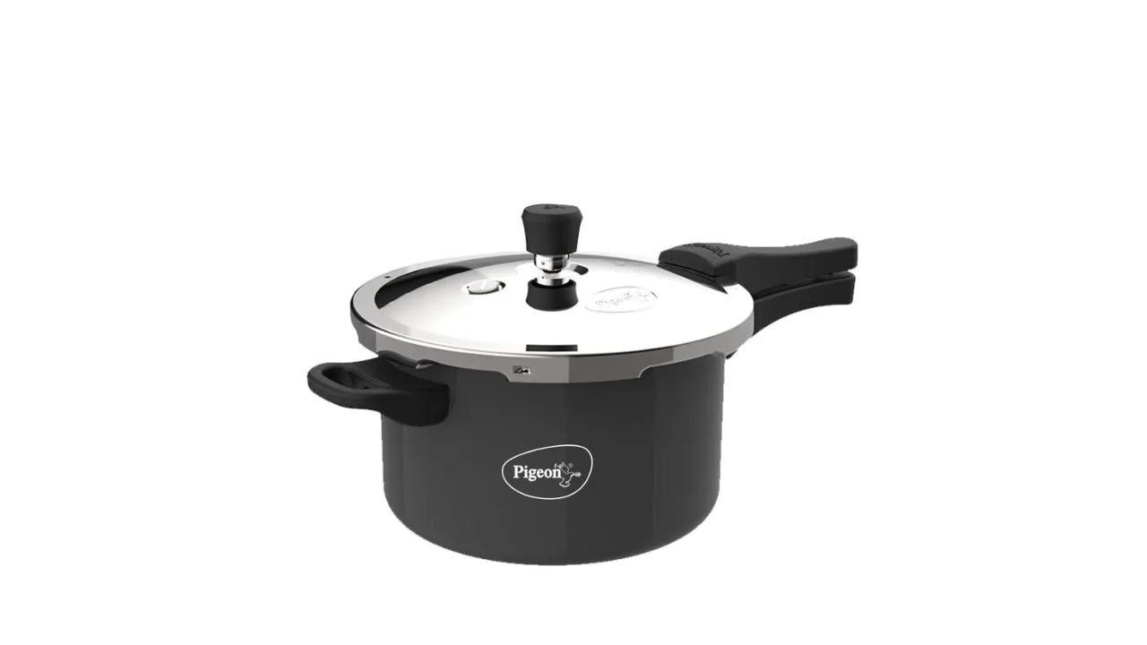 Pigeon Aluminium Hard Anodised Pressure Cooker 