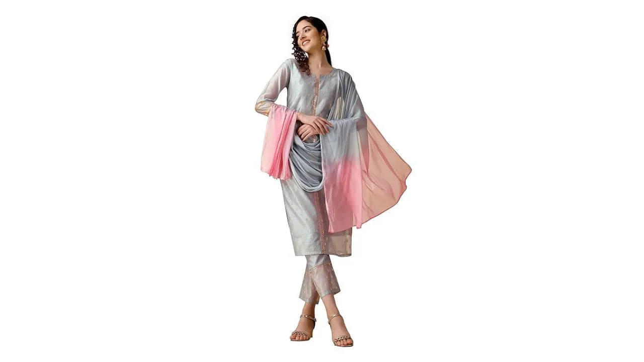 EthnicJunction Women's Chanderi Kurta