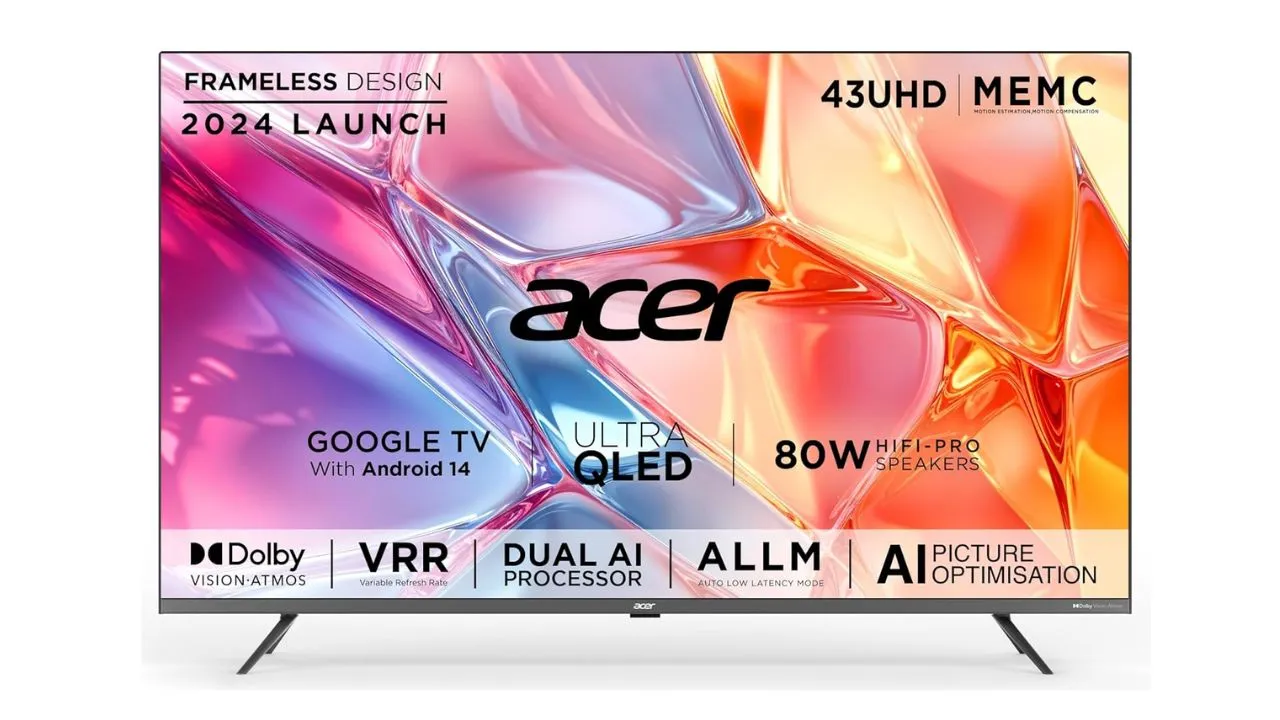 Acer 109 cm (43 inches) Google TV 