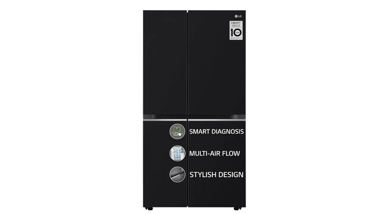 LG 655 L Frost Free Side by Side Refrigerator