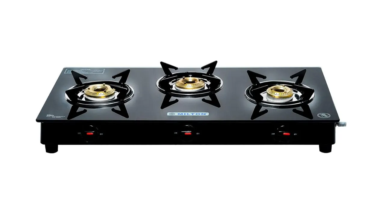 MILTON Premium 3 Burner Gas Stove