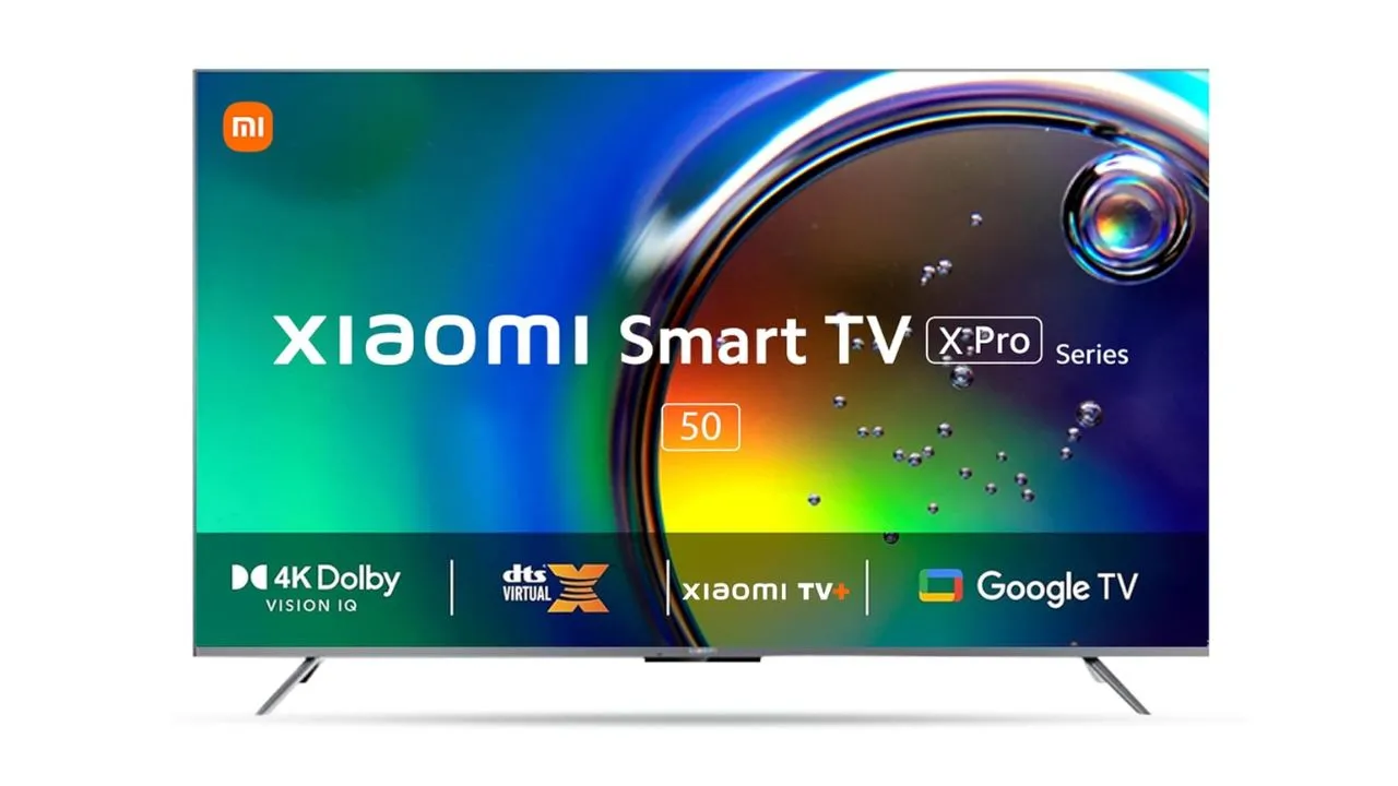 Xiaomi 125 cm (50 inches) X Pro 4K Dolby Vision IQ Series Smart Google TV