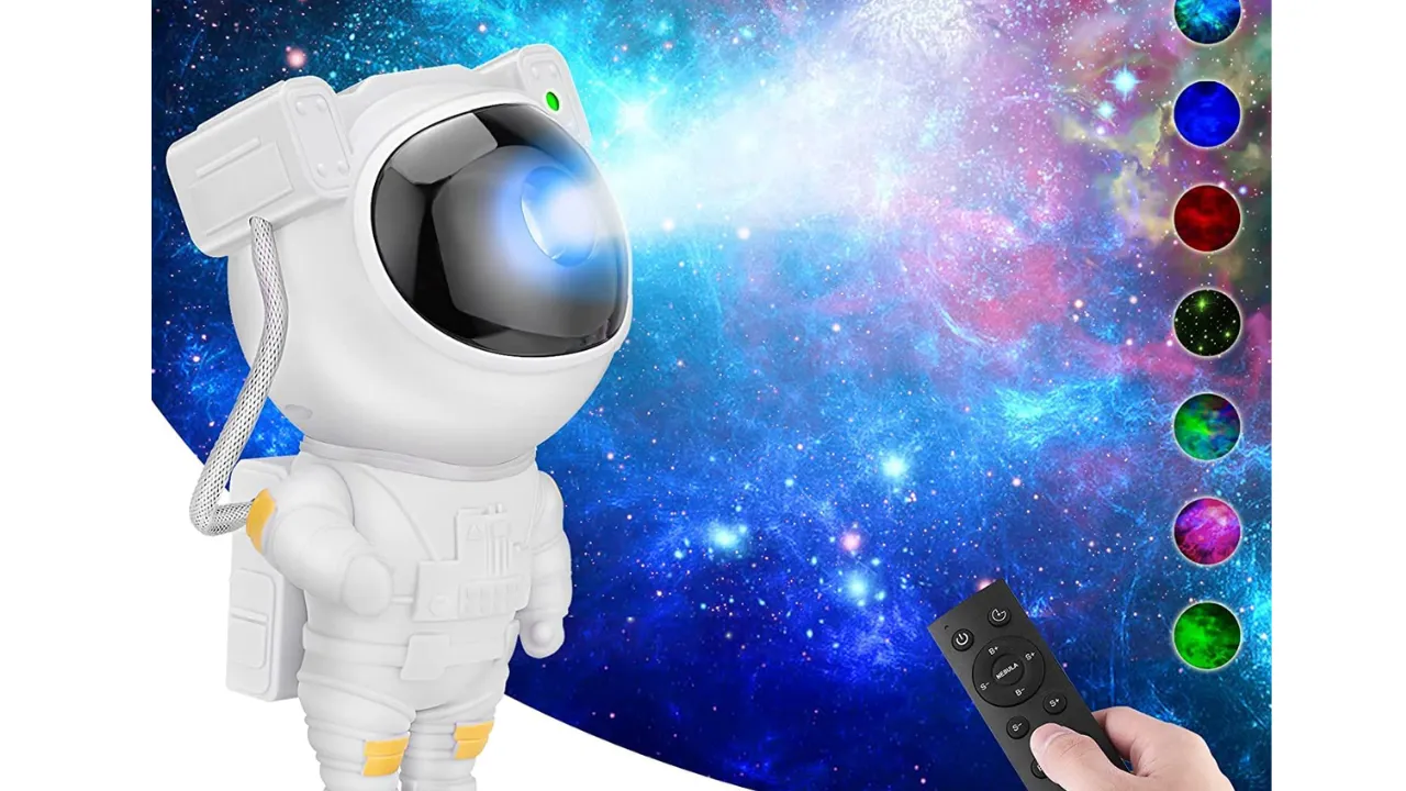  fizzytech Astronaut Starry Projector 