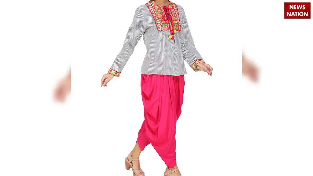 Dhoti Salwar with Short Kurti