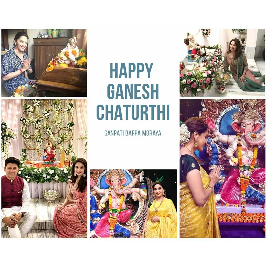 madhuridixit ganesh 