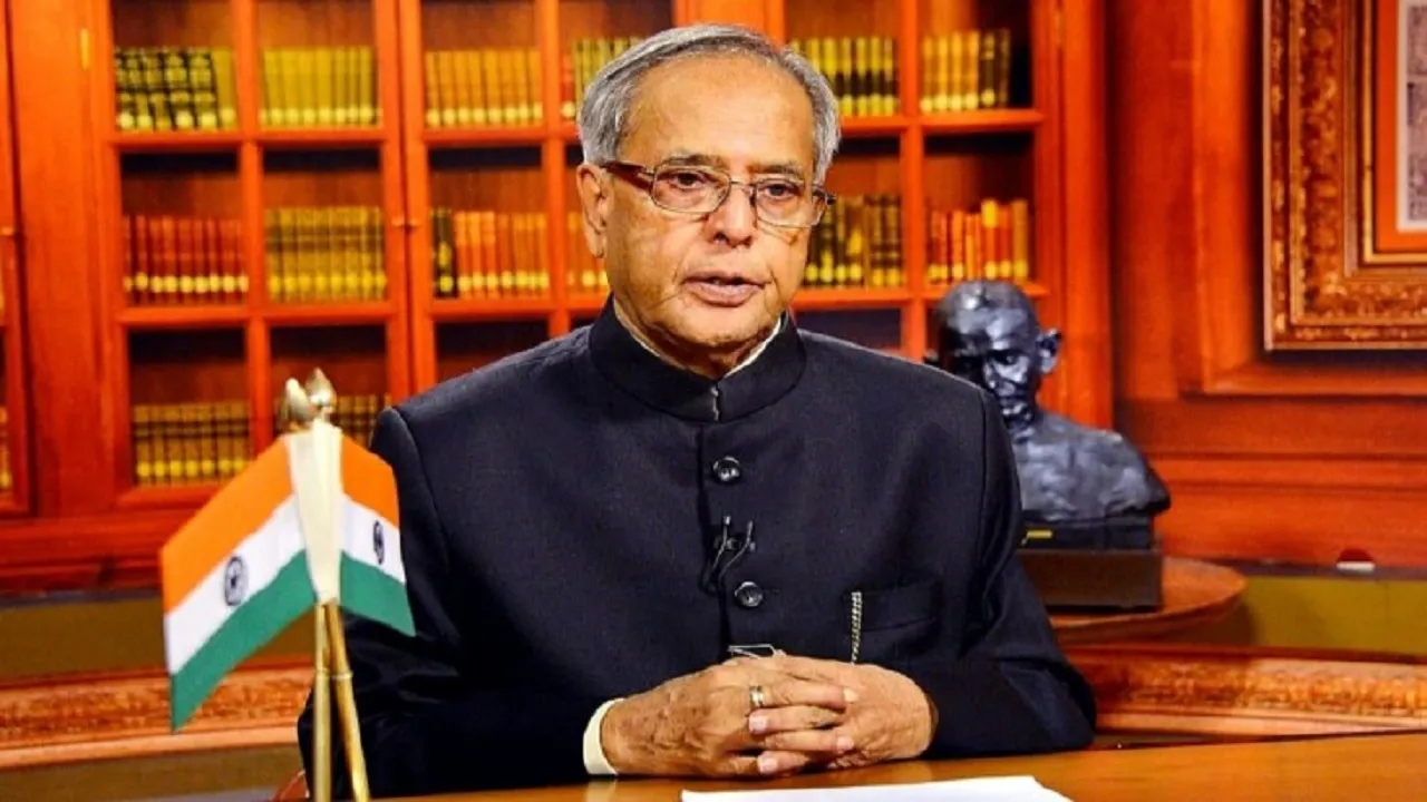 Former President Pranab Mukherjee 