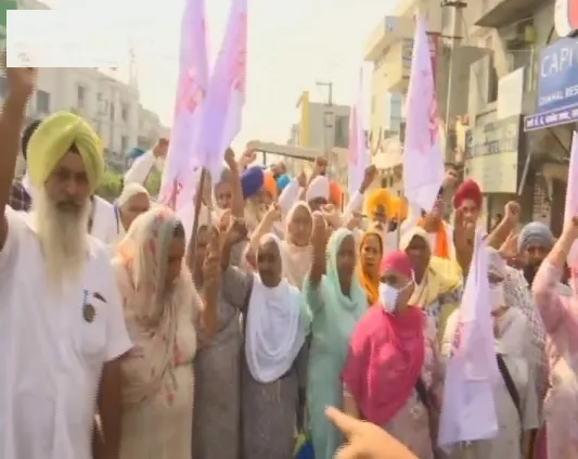 farmers protest 