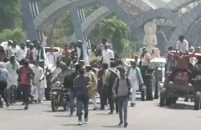 farmers protest 