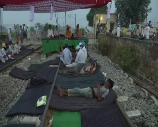 farmers protest 