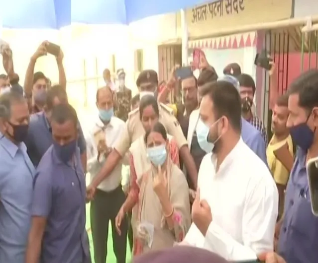 तेदस्वी यादव और राबड़ी देवी