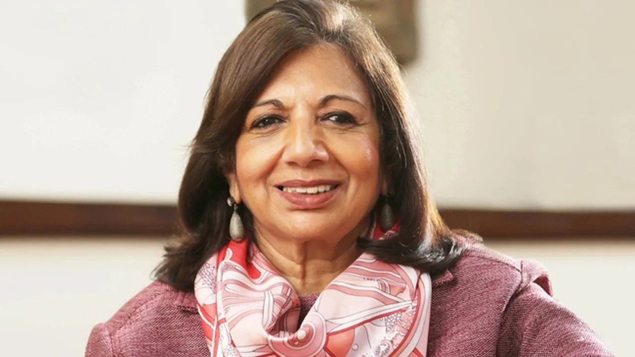 kiran mazmudar 