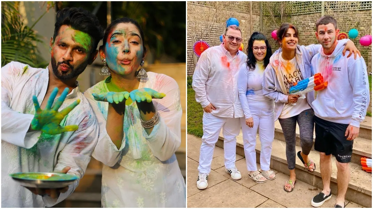 bollywood holi photos 
