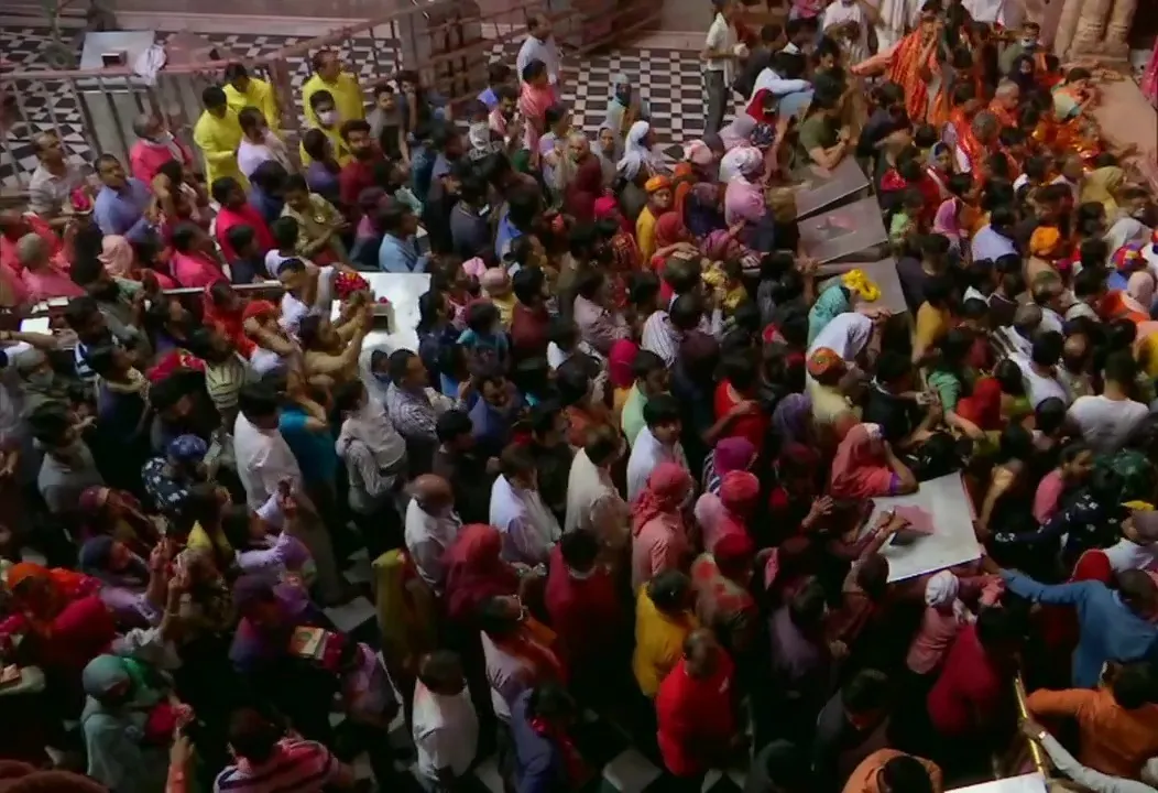Banke Bihari Temple Vrindavan 