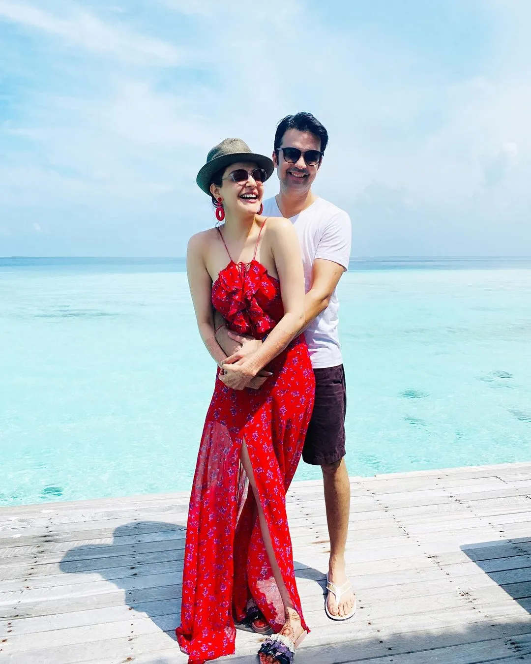 kajal honeymoon 
