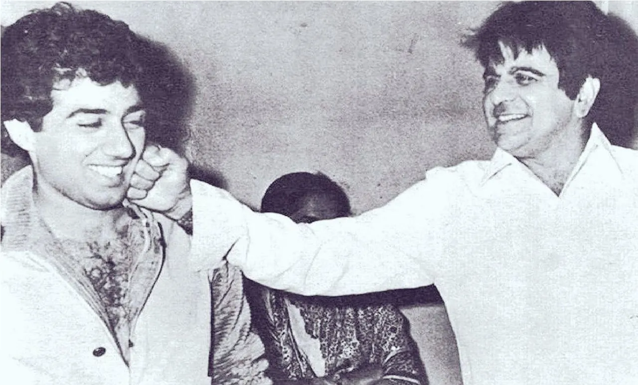 Dilip Kumar Sunny Deol 