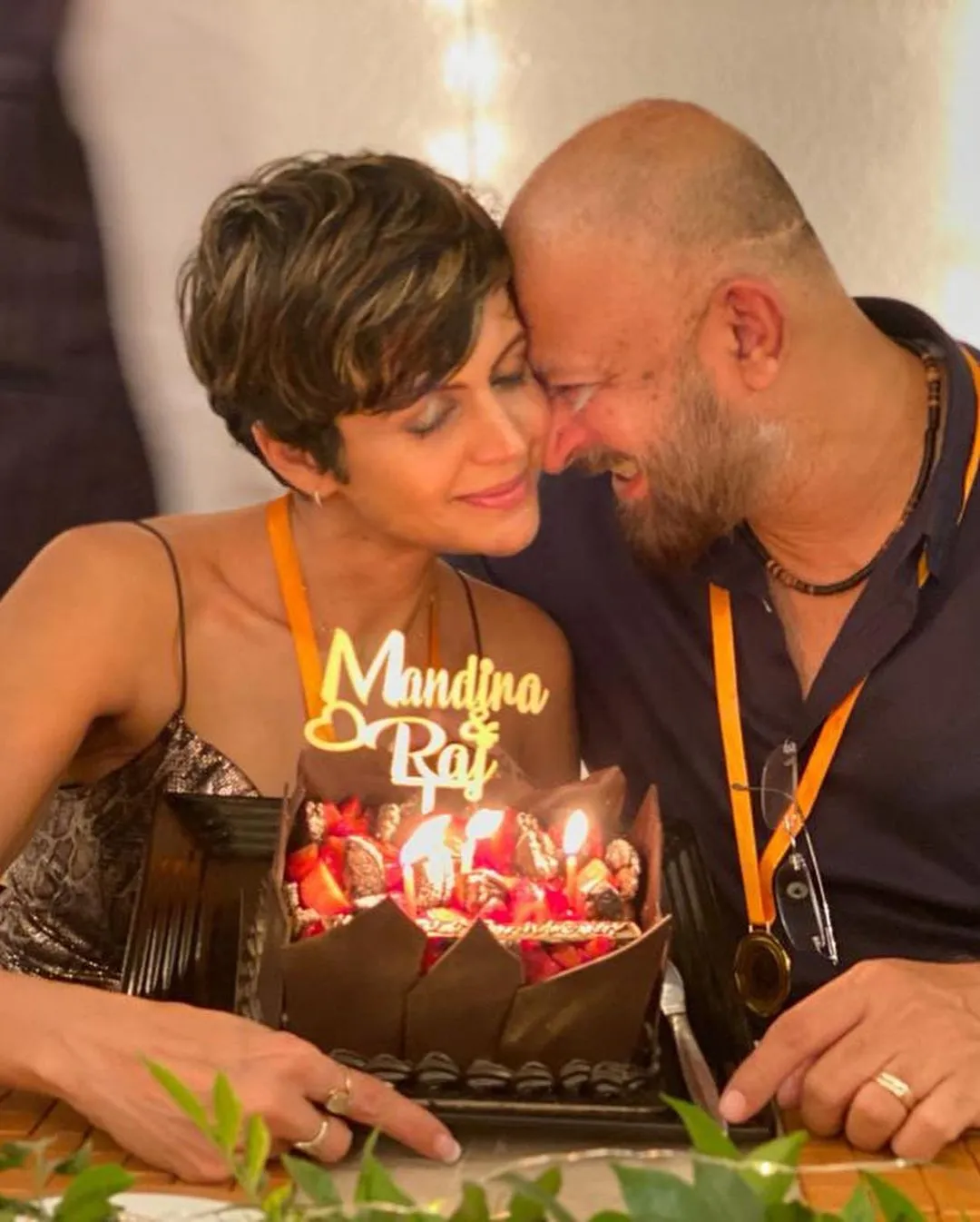 Mandira Bedi and Raj Kaushal