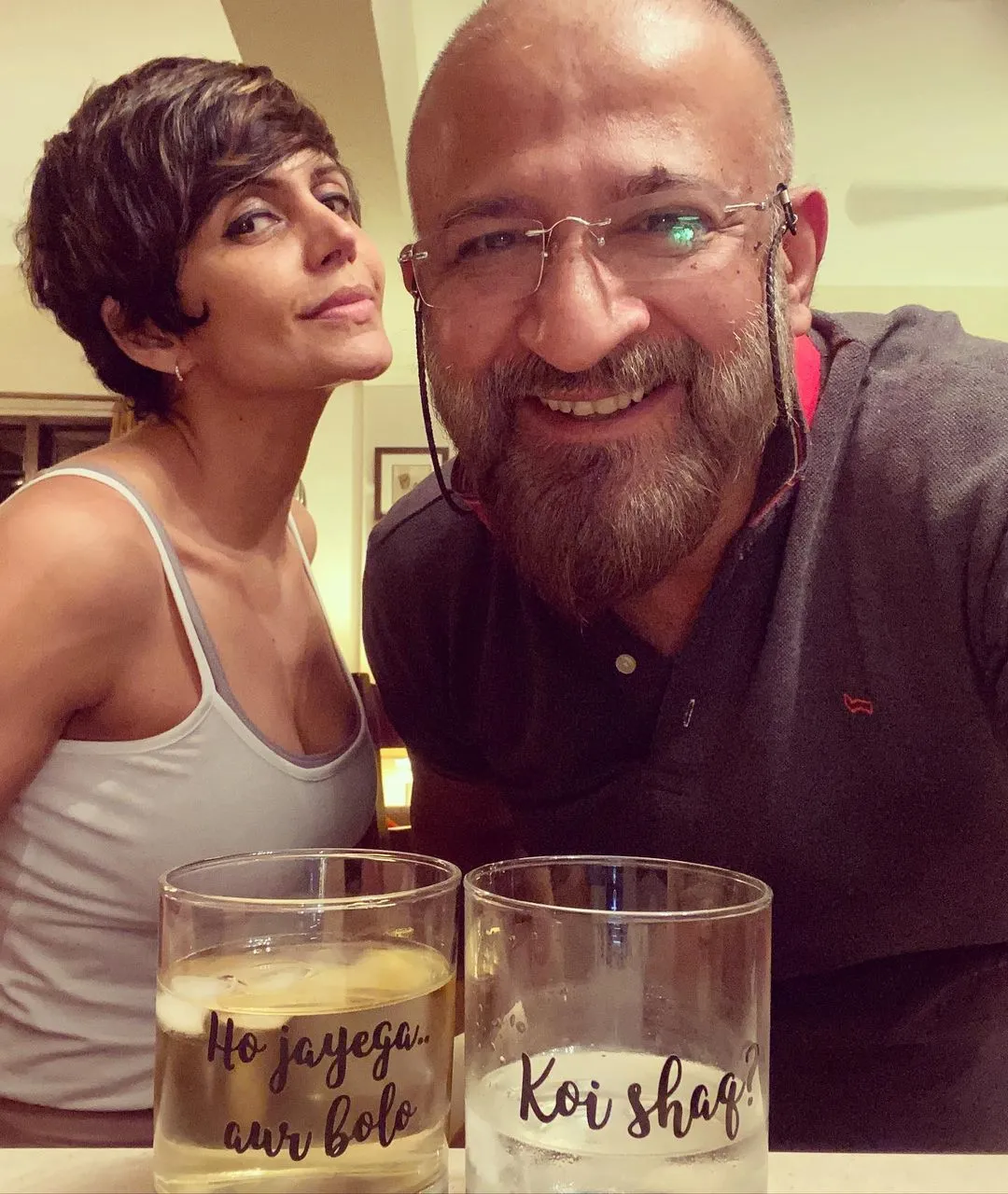 Mandira Bedi and Raj Kaushal
