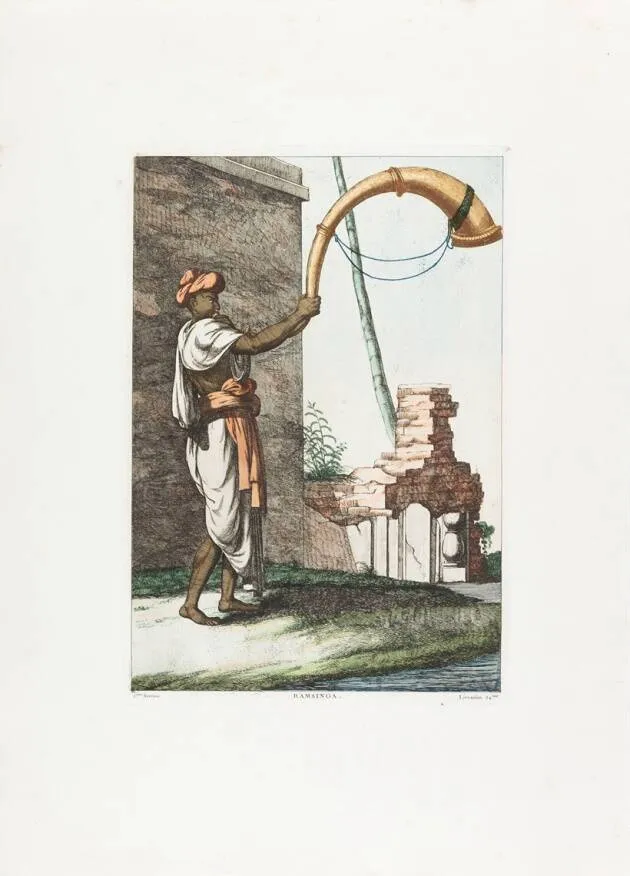 Ramsinga serpent horn 