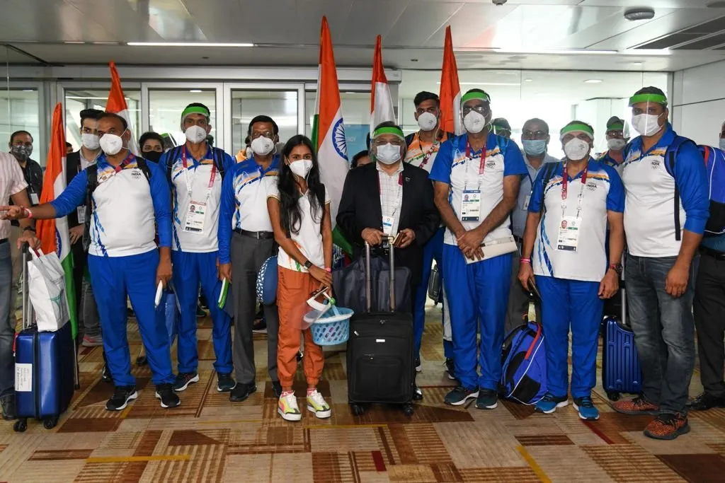 ओलंपिक पदक विजेताओं को सम्मान
