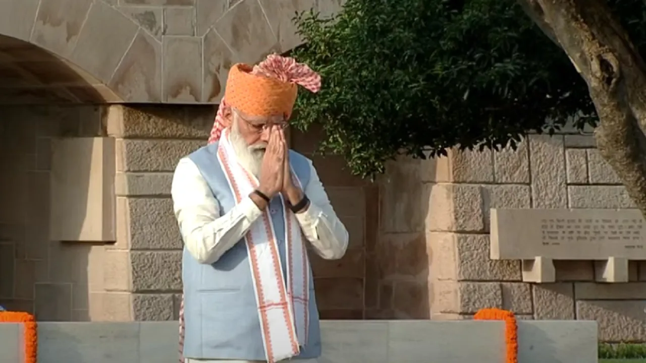 pm modi rajghat 