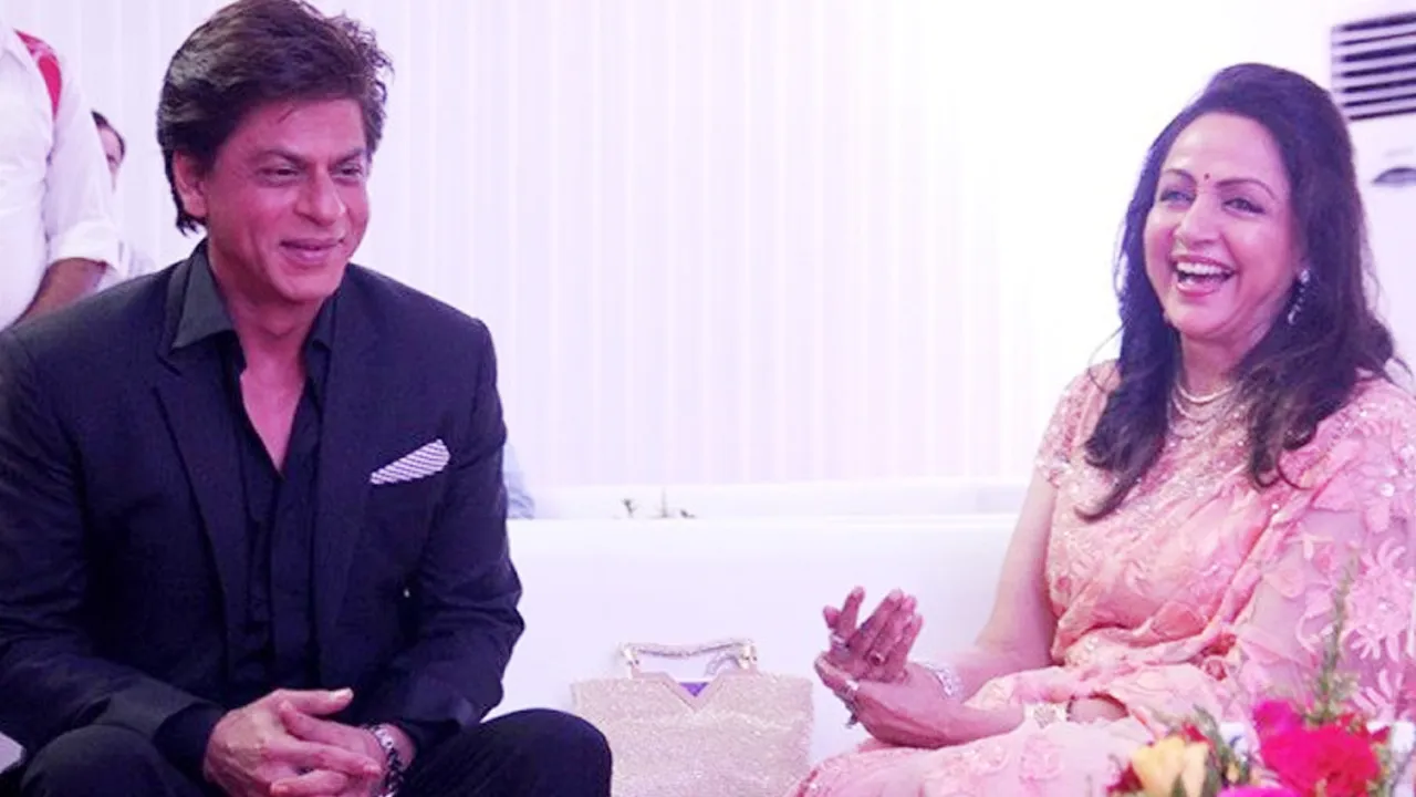 Shahrukh and Hema 