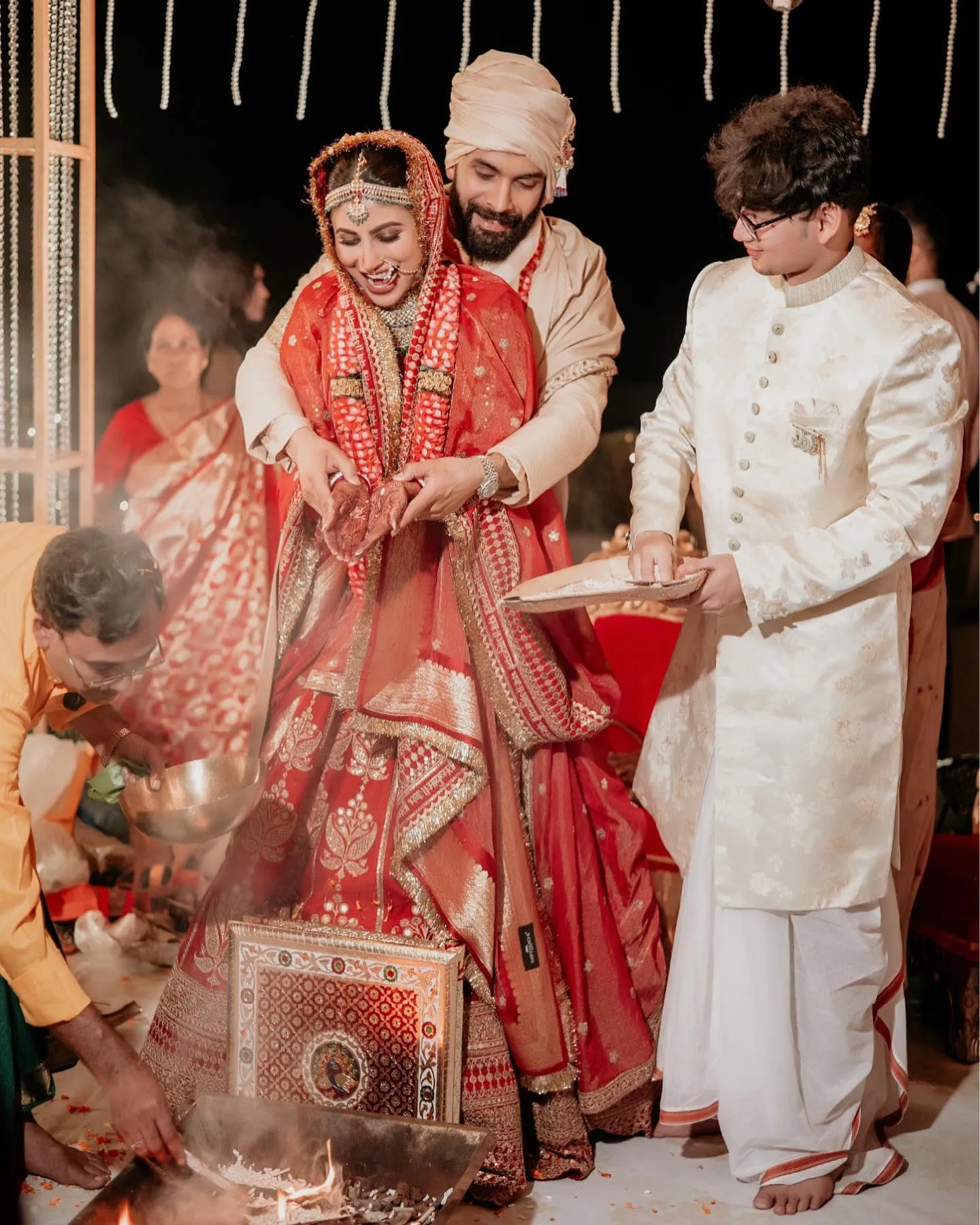 mouni marriage3 