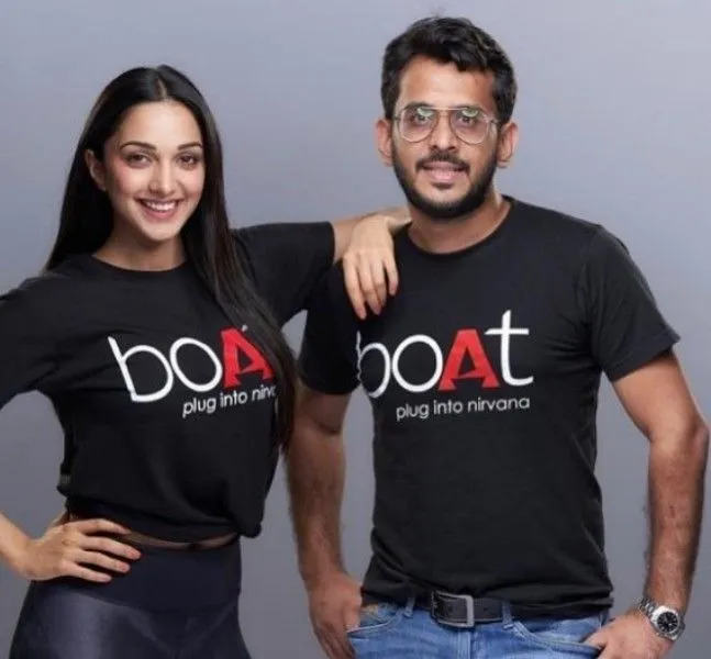 Aman with actress Kiara Advani 