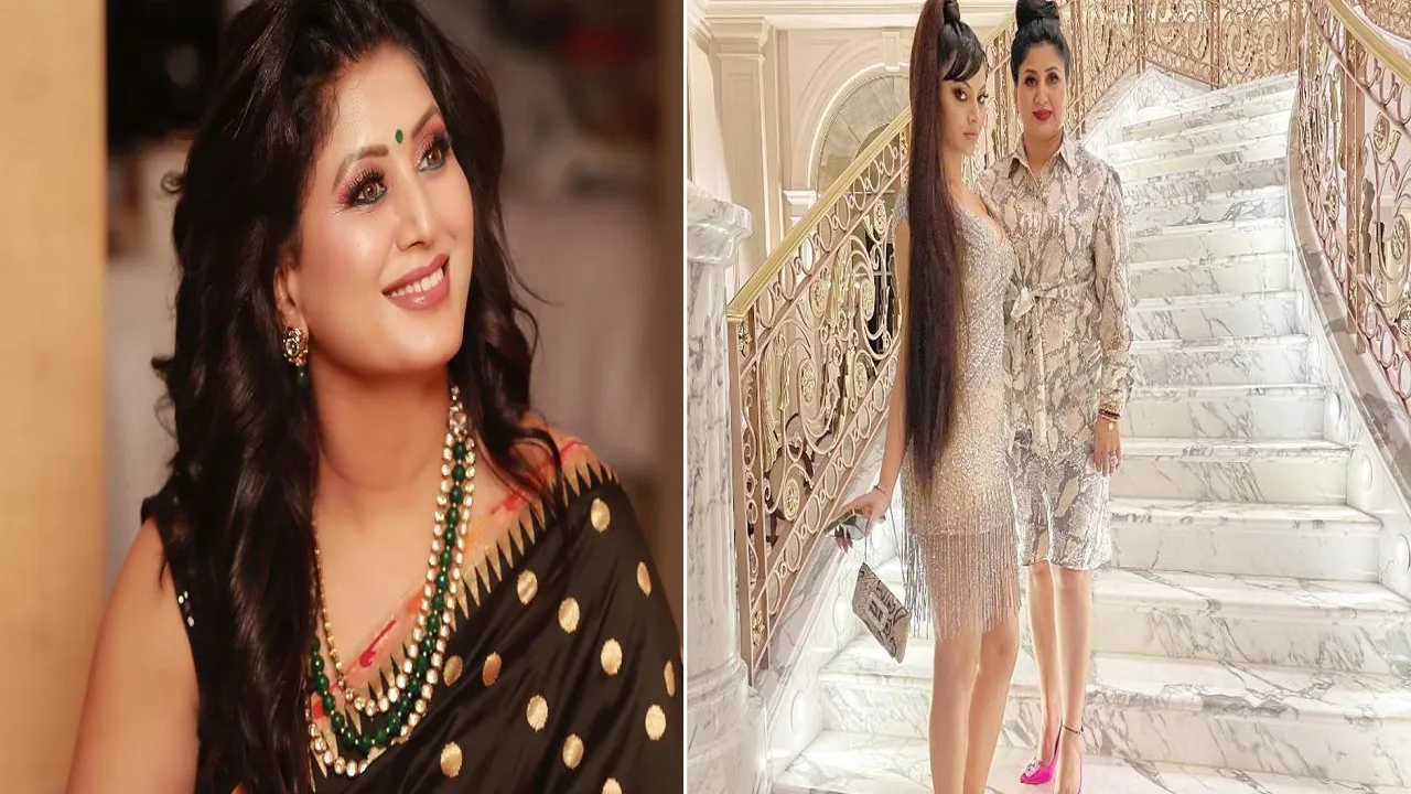 Urvashi rautela mother photo 