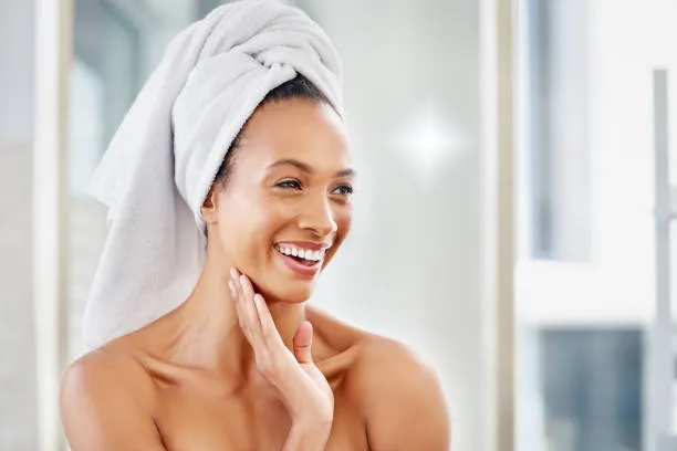 glowing skin