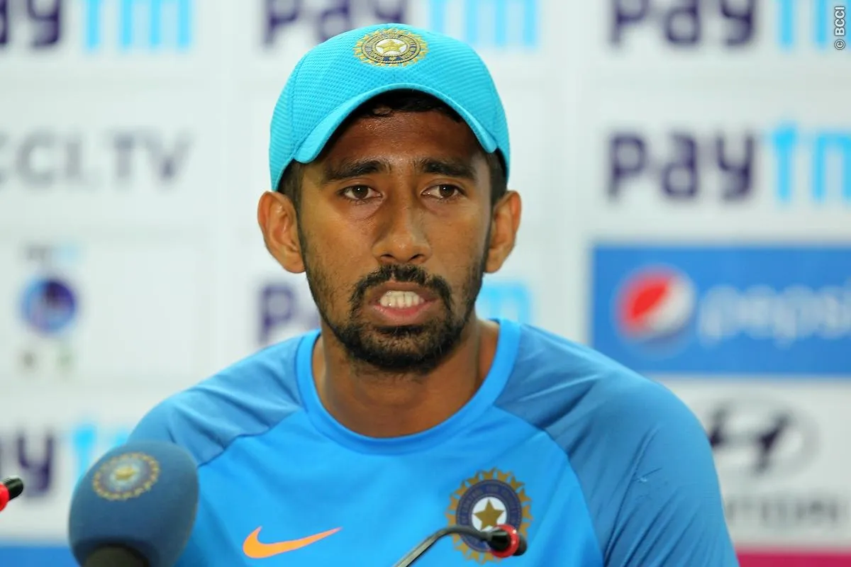   Wriddhiman Saha 