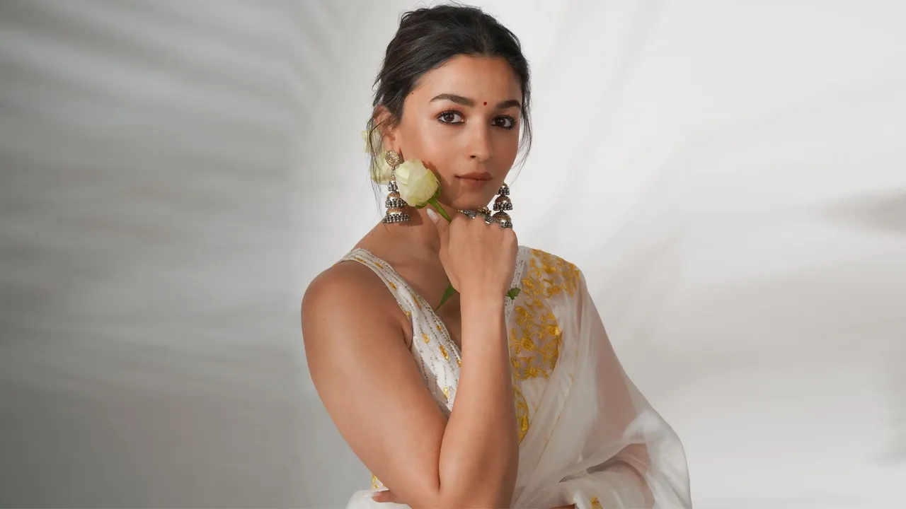 alia saree 