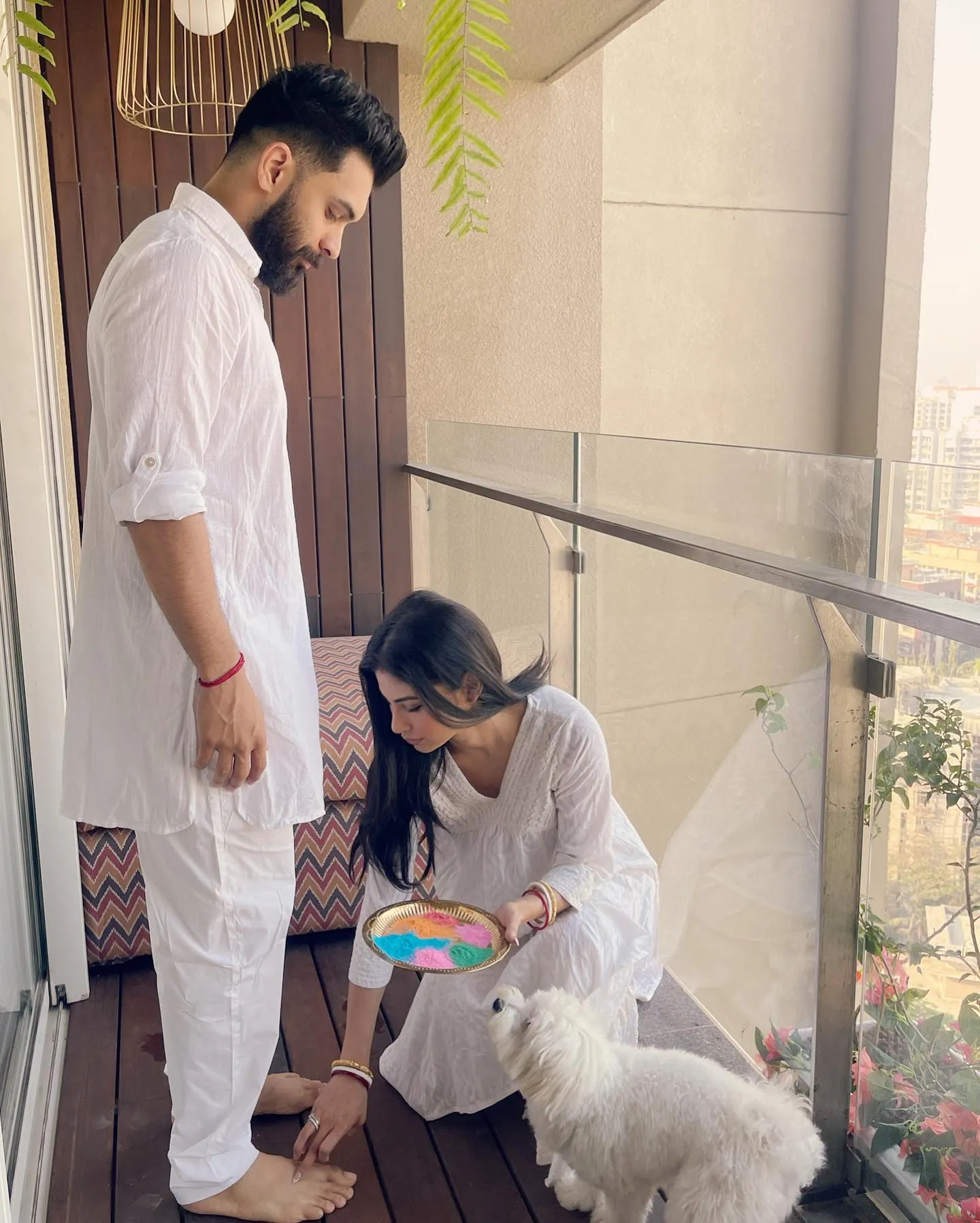 mouni holi4 
