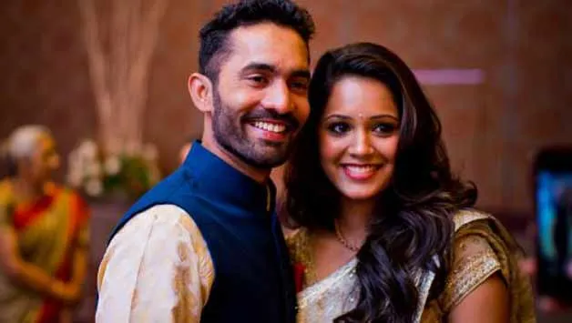 Dinesh Karthik and Dipika Pallikal (current wife)