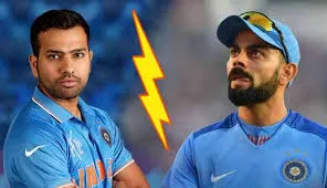 Rohit Sharma and Virat Kohli 