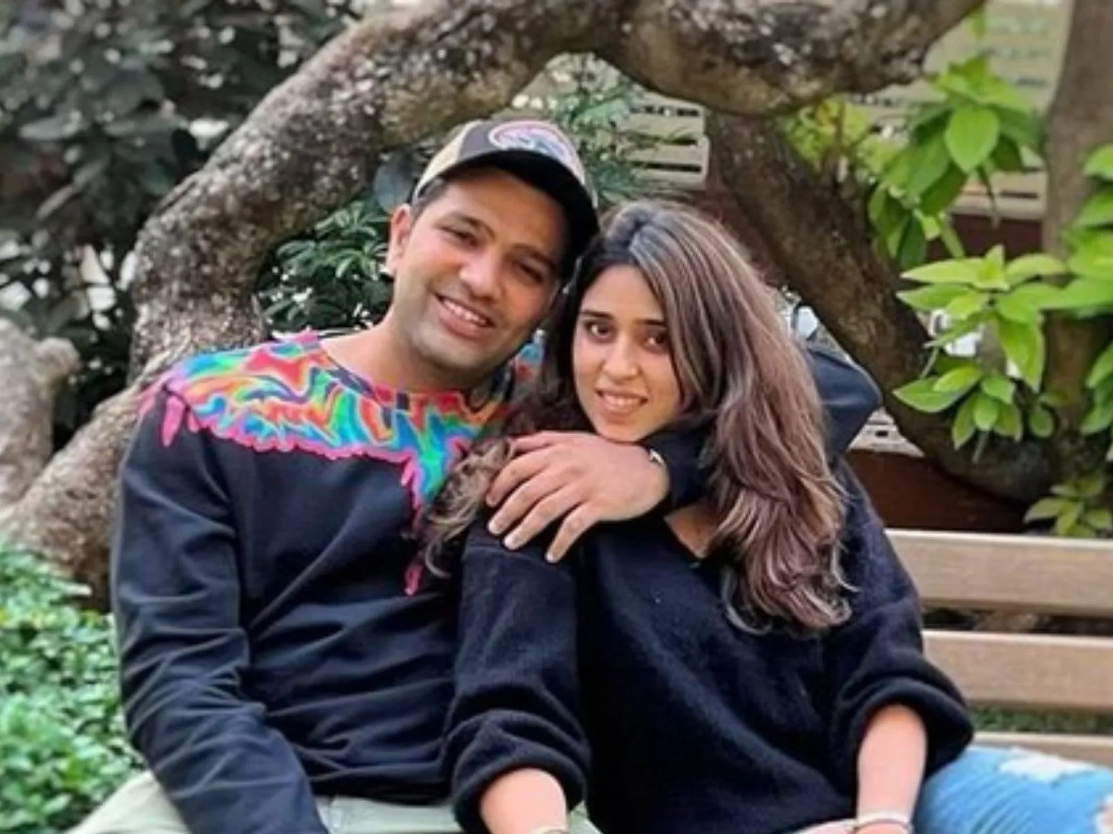 Rohit Sharma and Ritika Sajdeh 