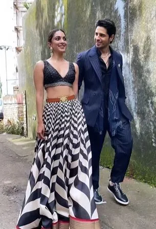Kiara and Sidharth Malhotra