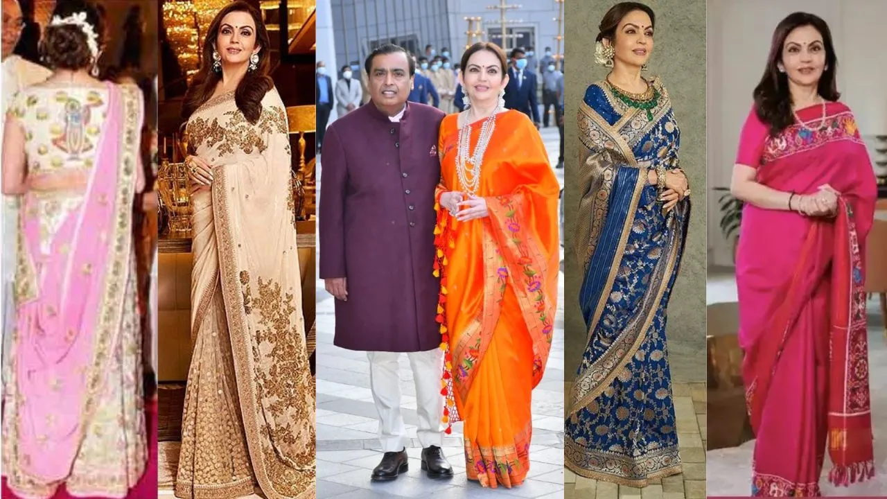 nita ambani saree 